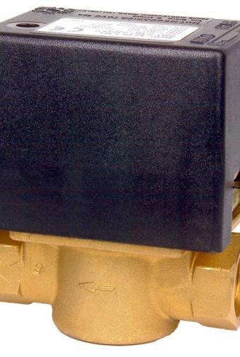Elektrický dvoucestný ventil. Připojení 1“ in 230 V