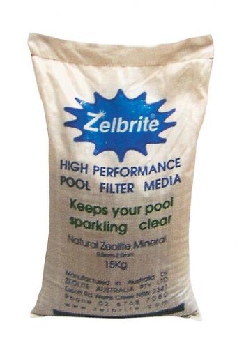 Zelbrite – náplň do filtrů, baleno po 15 kg