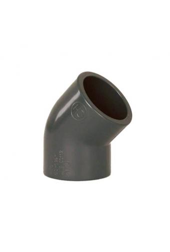 PVC tvarovka - Úhel 45° 225 mm