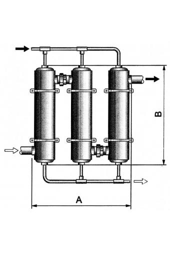 Tepelný výměník Maxi-Flo 195 kW