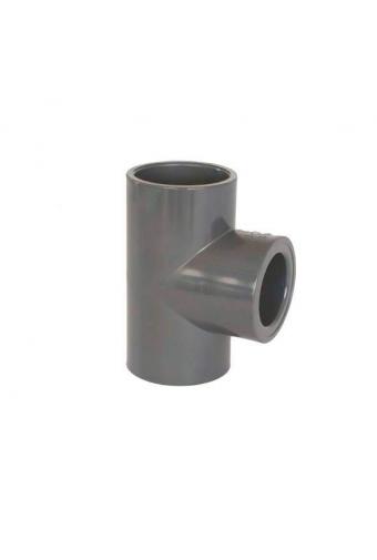 PVC tvarovka - T-kus 90° redukovaný 75 x 50 mm