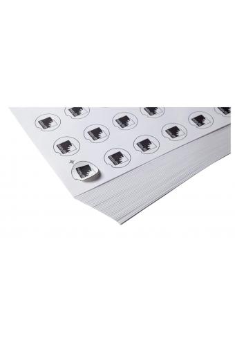 Nálepky pod průhledné víčko Easyfit d= 63 mm, 40 kusů