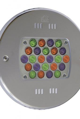 Podvodní LED světlo 24 x 3 W (světlo - barevné RGB)