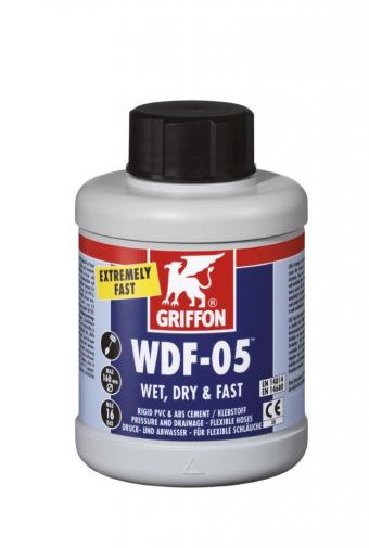 Griffon WDF05, PVC lepidlo 500 ml se štětcem pro flexi hadice
