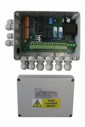 Elektronika pro Piezoelektrické tlačítko -- 5 vstupů
